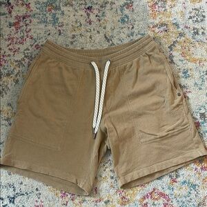 Vuori Men's Tan Casual Shorts